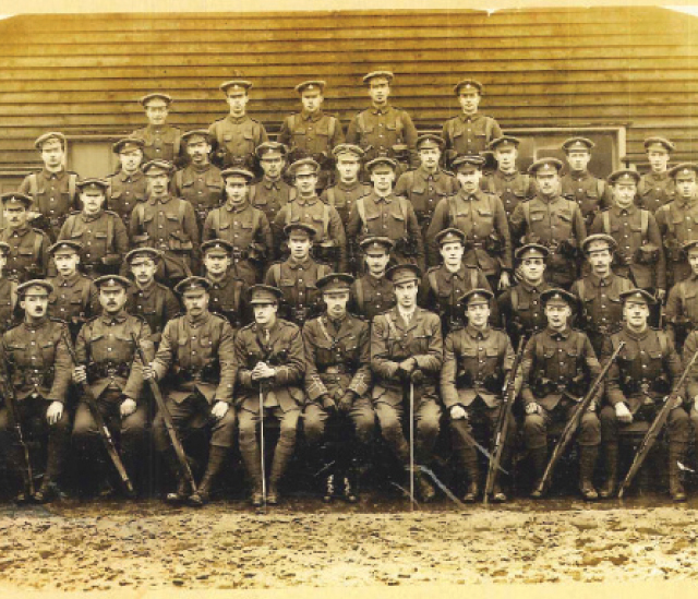 D Company 11th Southdowns Battalion, Royal Sussex Regiment