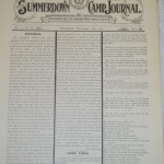 Summerdown Journal announcing Pauline Paget's death