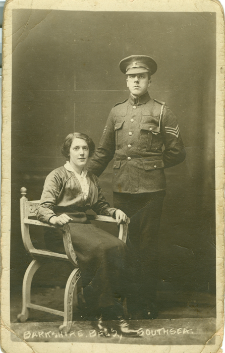 Kathleen Ready and Charles Herbert Smart. Courtesy of East Sussex Museums and Smarts' descendants.