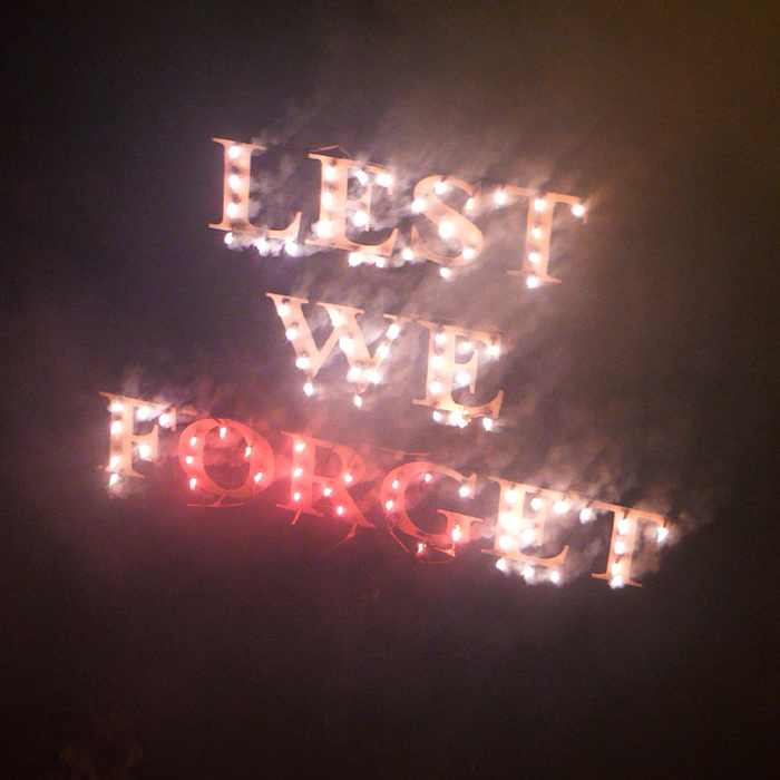 Lest we forget Fireworks display at Lewes bonfire night celebrations, Sussex. Image by Mark Bridge